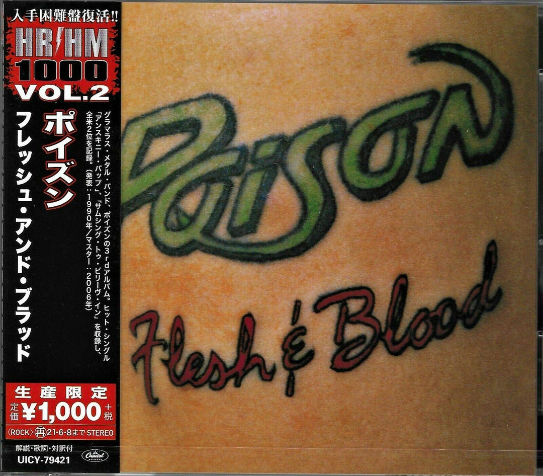 Flesh & Blood, Audio-CD