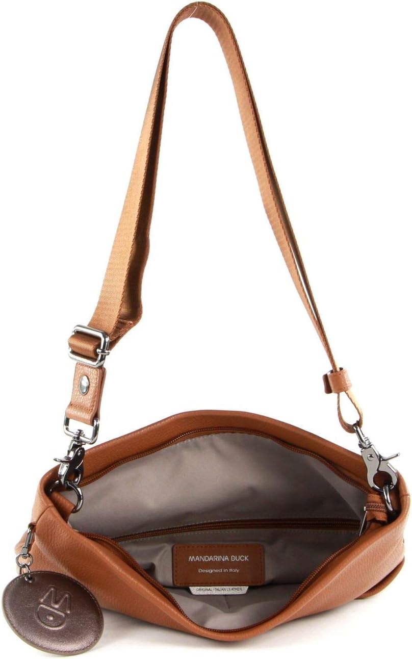 Mandarina Duck Damen Mellow Leather Umhängetasche Indian Tan, Indian Tan