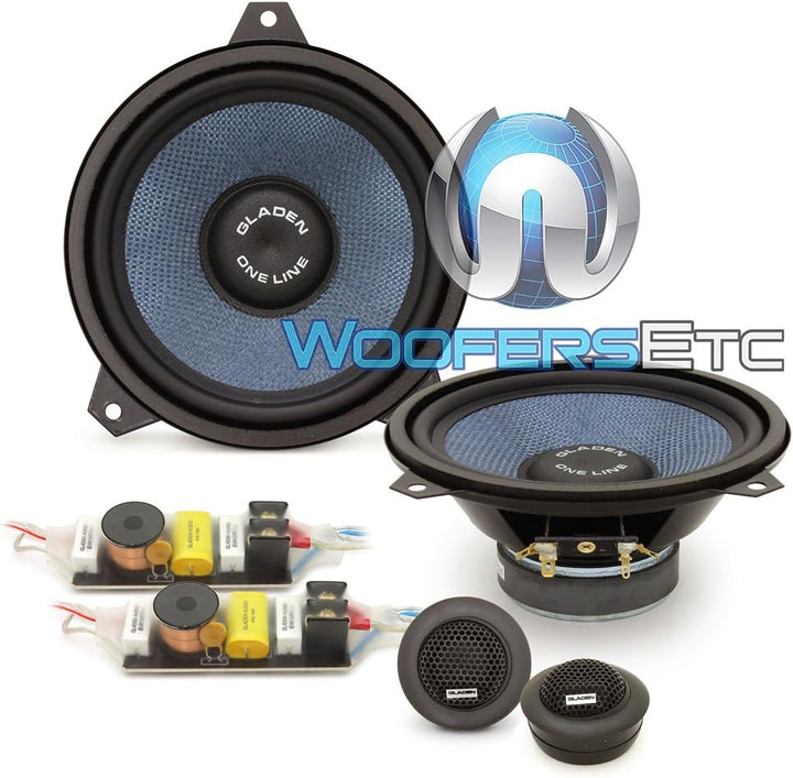 Gladen ONE 165 BMW 3er E46–2-Wege 16,5 cm