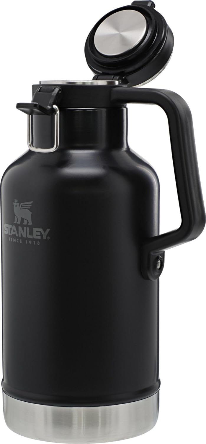 STANLEY Classic Easy Pour Growler 1,8 l, isolierter Growler hält Bier kalt und kohlensäurehaltig aus