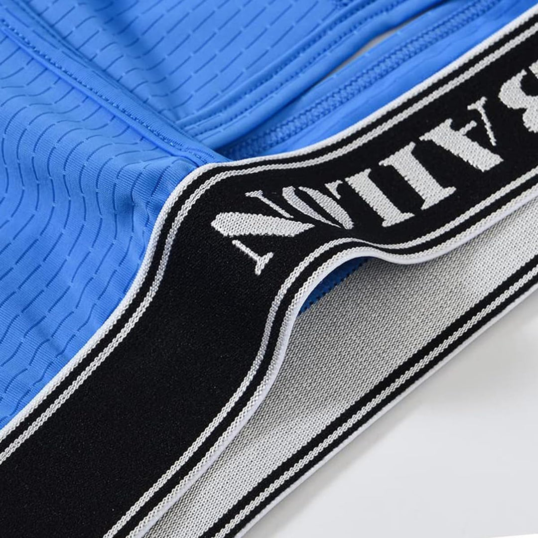 Herren Boxershorts mit Atmungsaktivem Stoff und Erhöhtem Front- und Rückenöffnung ohne Etikett M Bla