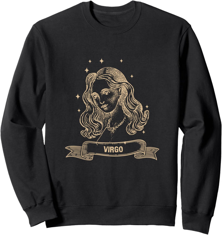 Jungfrau Sternzeichen-Geschenk Männer Frauen Kinder Sweatshirt