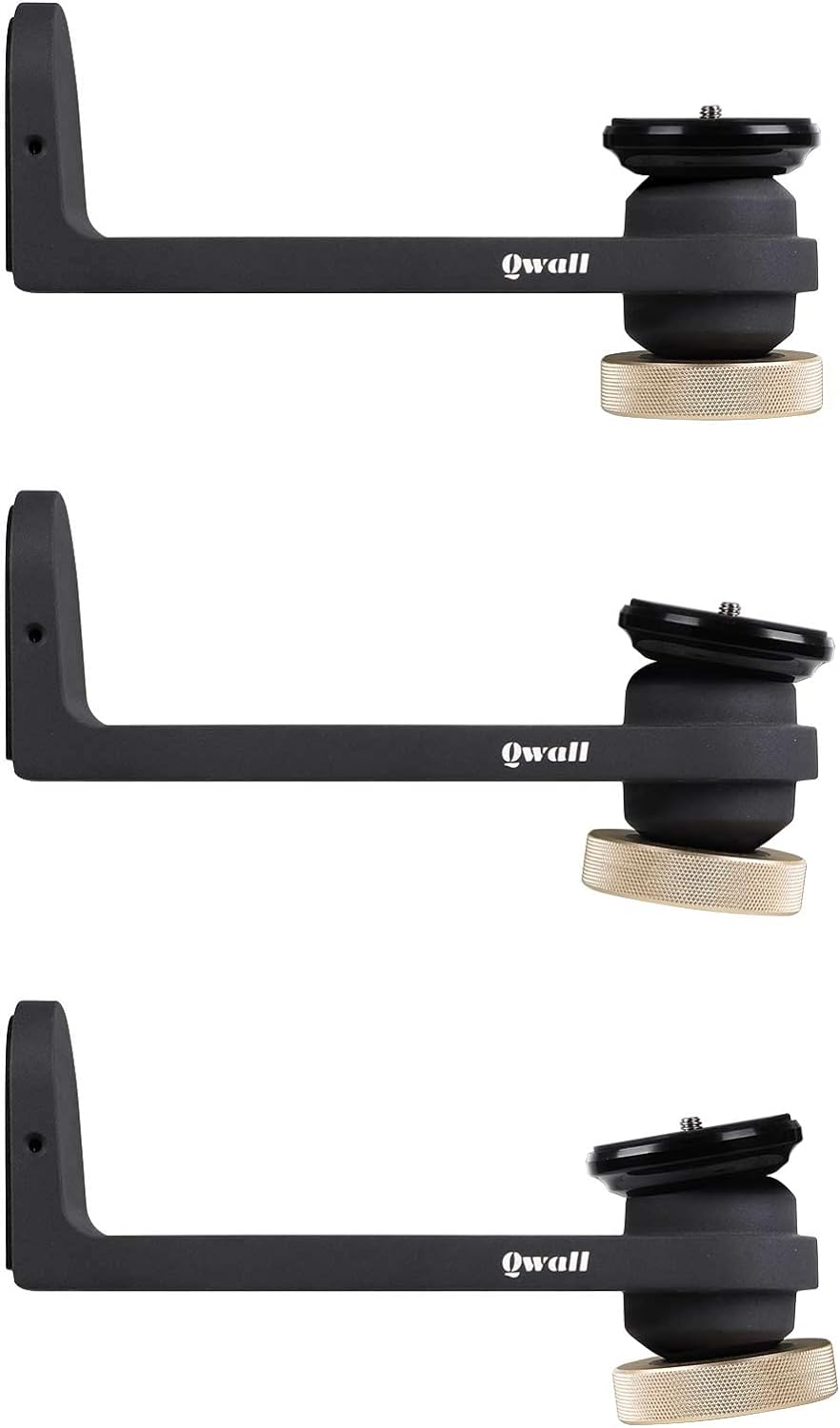 Qwall Beamer Halterung Deckenhalterung，Universal-Wandhalterung für Beamer und Projektor，Elevationswi