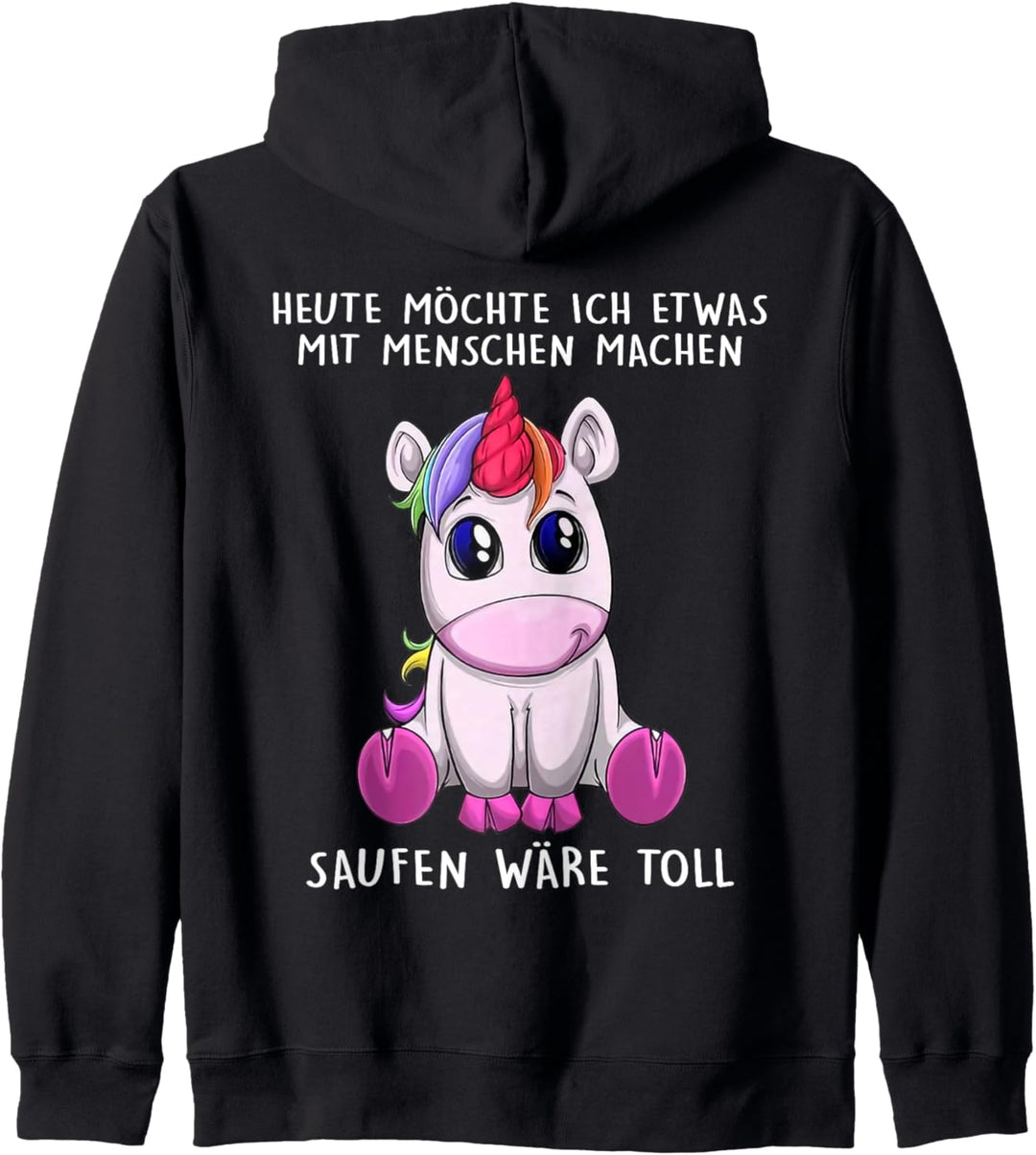 heute möchte ich etwas mit menschen machen saufen wäre toll Kapuzenjacke