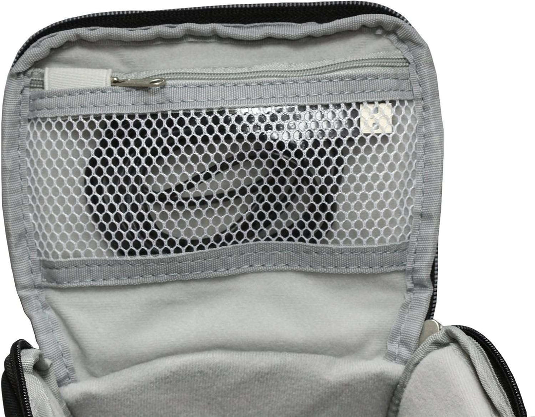 Navitech Schwarz Fernglas Tasche Kompatibel mit dem Nikon Prostaff P7 10x42 Fernglas