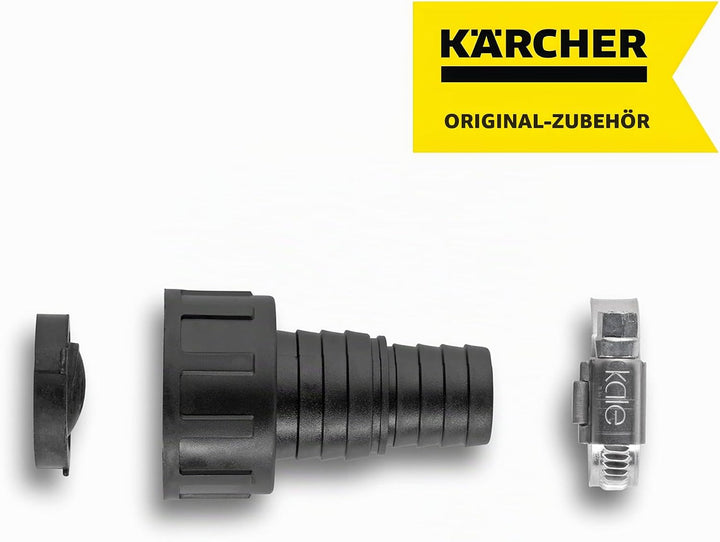Kärcher SP 9.000 Flat flachsaugende Tauchpumpe, Fördermenge: 9.000 l/h &amp; 6.997-359.0 Anschluss (geei