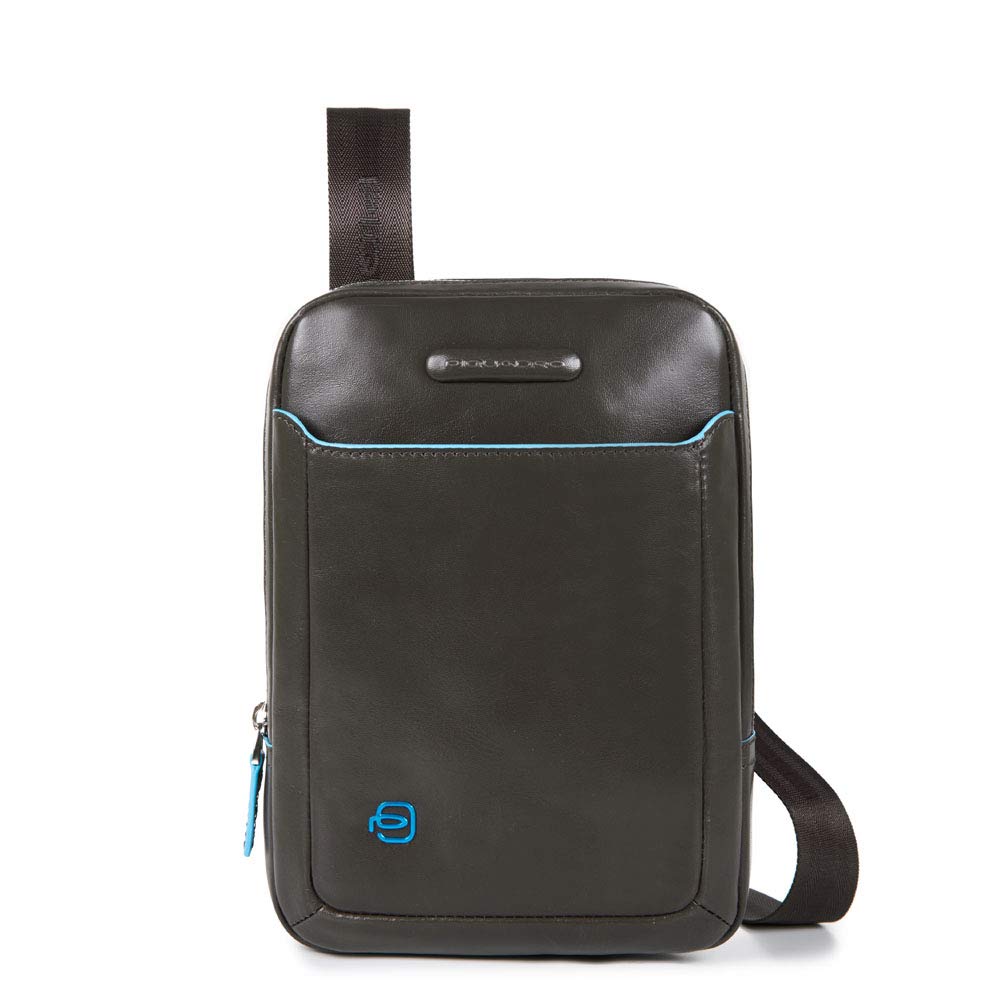 Piquadro Blue Square Umhängetasche Leder 22 cm