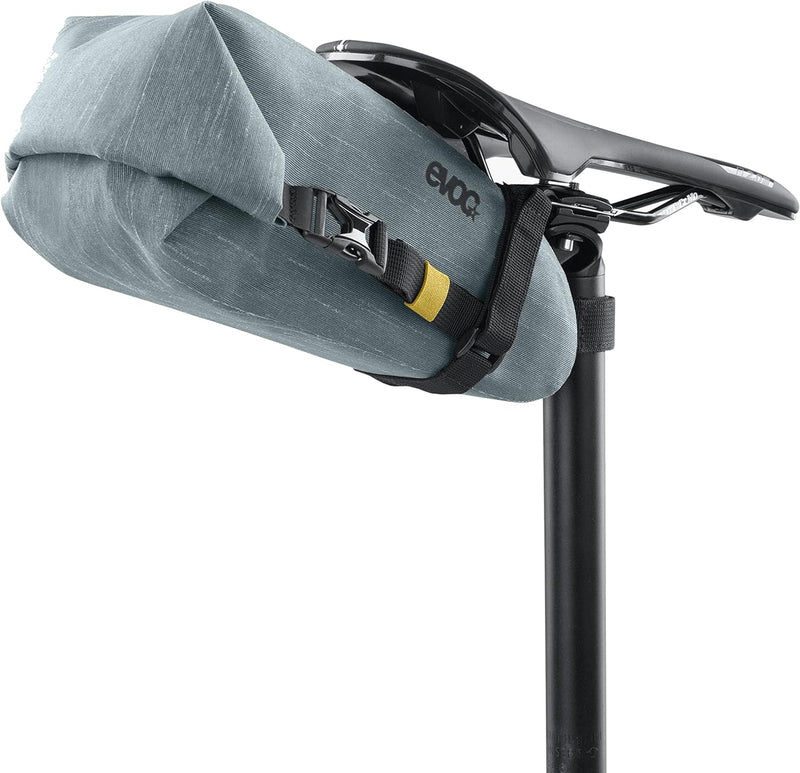 EVOC SEAT PACK WP 2, einfache Satteltasche (leichtes Fahrradzubehör, wasserfeste Bikebag, Fahrrad Ta