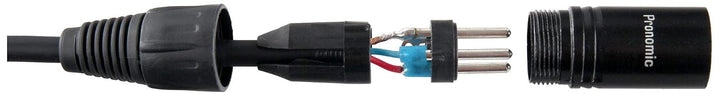 Pronomic XFXM Mikrofonkabel - XLR female 3-pol -> XLR male 3-pol - Stecker handgelötet - säure- und