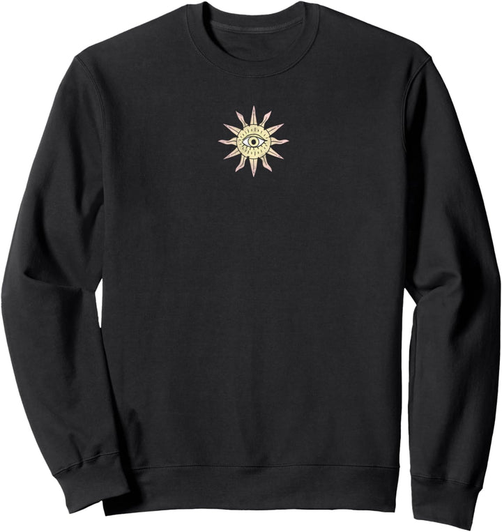 Daydreamer Sun Burst Front Back Design Sweatshirt