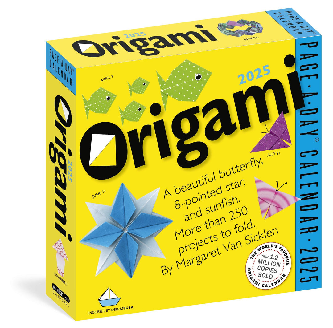 Origami Page-A-Day® Calendar 2025: More Than 250 Projects to Fold, Kalender