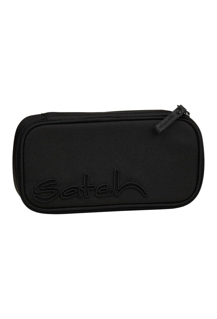 Satch Schlamperbox extra gross inkl. Trennfach Reissverschlussfach Stiftehalter Geodreieck Sichtfens