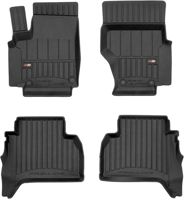 M MOTOS Gummimatten Auto Fussmatte passt für Volkswagen Amarok I 2009-2021 Verbessern Sie Ihren Reis