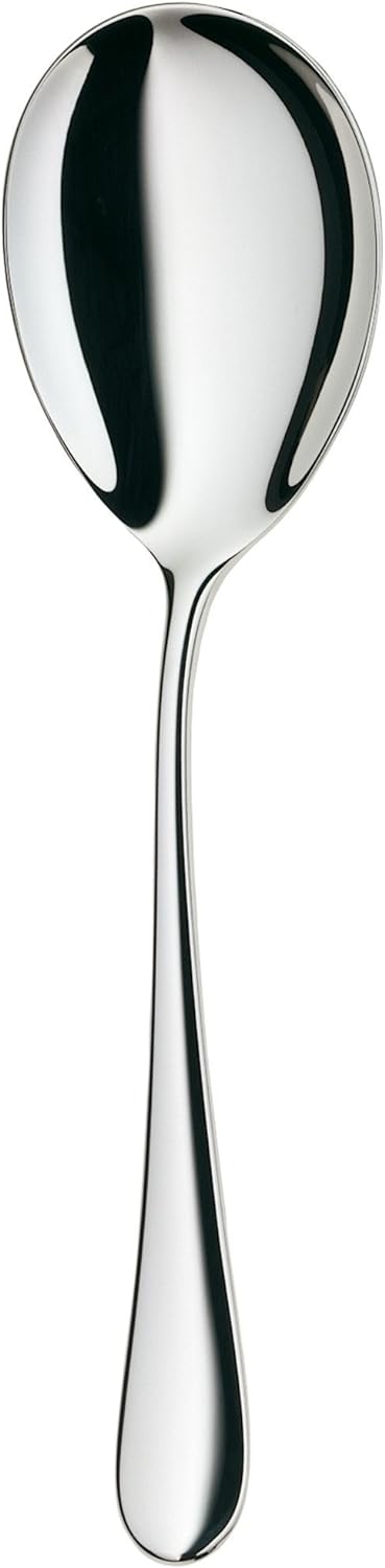 WMF Merit Servierlöffel Edelstahl 23,4 cm, Vorlegebesteck, Cromargan protect Edelstahl poliert, krat