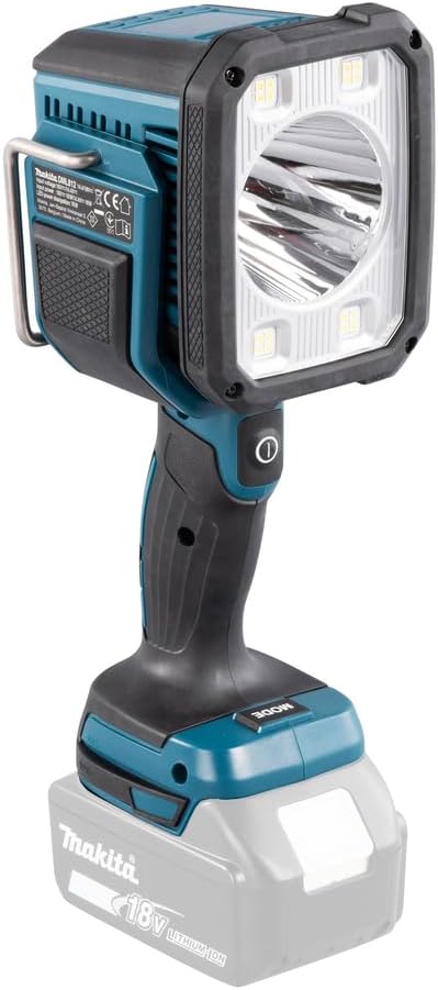 Makita DML812 Kabellose Taschenlampe, 18 V Nur Taschenlampe Schwarz, Blau, Nur Taschenlampe Schwarz,