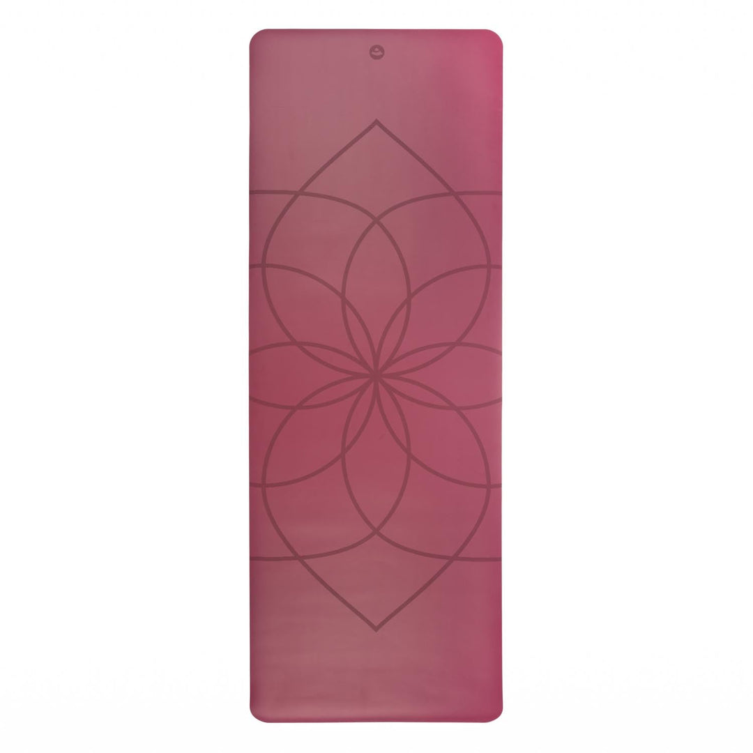 Bodhi Yogamatte Phoenix | Rutschfest & Schadstofffrei | Matte aus Naturkautschuk mit PU-Beschichtung