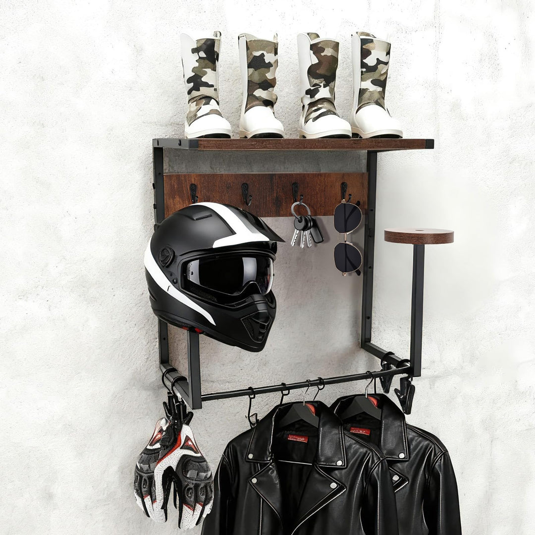 Helmhalter Wandhalterung Motorradhelm Halterung Wand,Motorradhelmhalter Plattenständer Display Organ