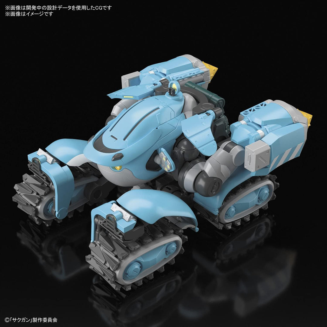 MERCHANDISING LICENCE 199626 Bandai Gundam-HG 1/72 Big Tony Agumber Custom-Modellbausatz, Mehrfarbig