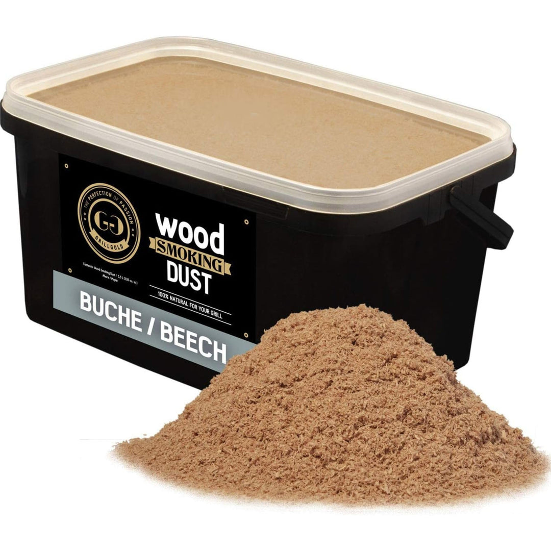 GRILLGOLD Räuchermehl Wood Smoking Dust. Zum räuchen und kalträuchern von Fisch, Fleisch und Gemüse