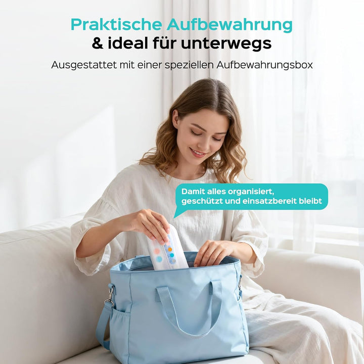 COSLUS Elektrische Nagelfeile Baby Wiederaufladbar: 2026 Electric Baby Nail Trimmer Sanfter 5 Geschw