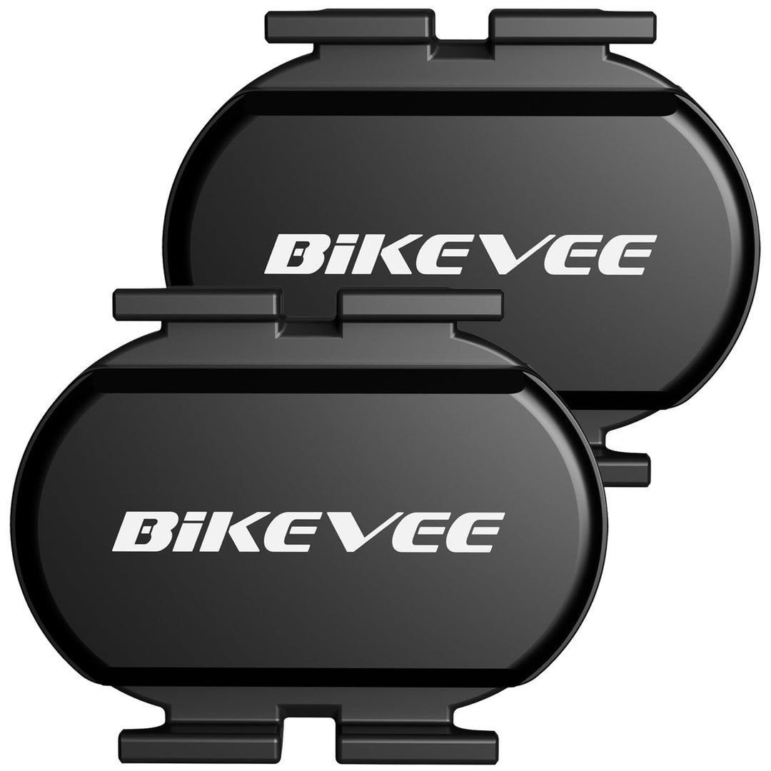 Trittfrequenzsensor Geschwindigkeitssensor Fahrrad Bluetooth 5.4 ANT+ Kabelloser RPM Sensor Kompatib