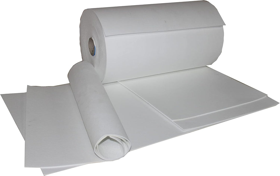 Keramikfaserpapier 1200°C Dichtung/Isolierung für Holzbacköfen Steinbacköfen (1 Matte - 500x300x5mm)