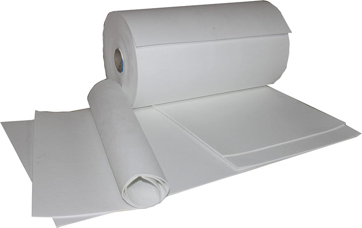 Keramikfaserpapier 1200°C Dichtung/Isolierung für Holzbacköfen Steinbacköfen (1 Matte - 500x300x5mm)