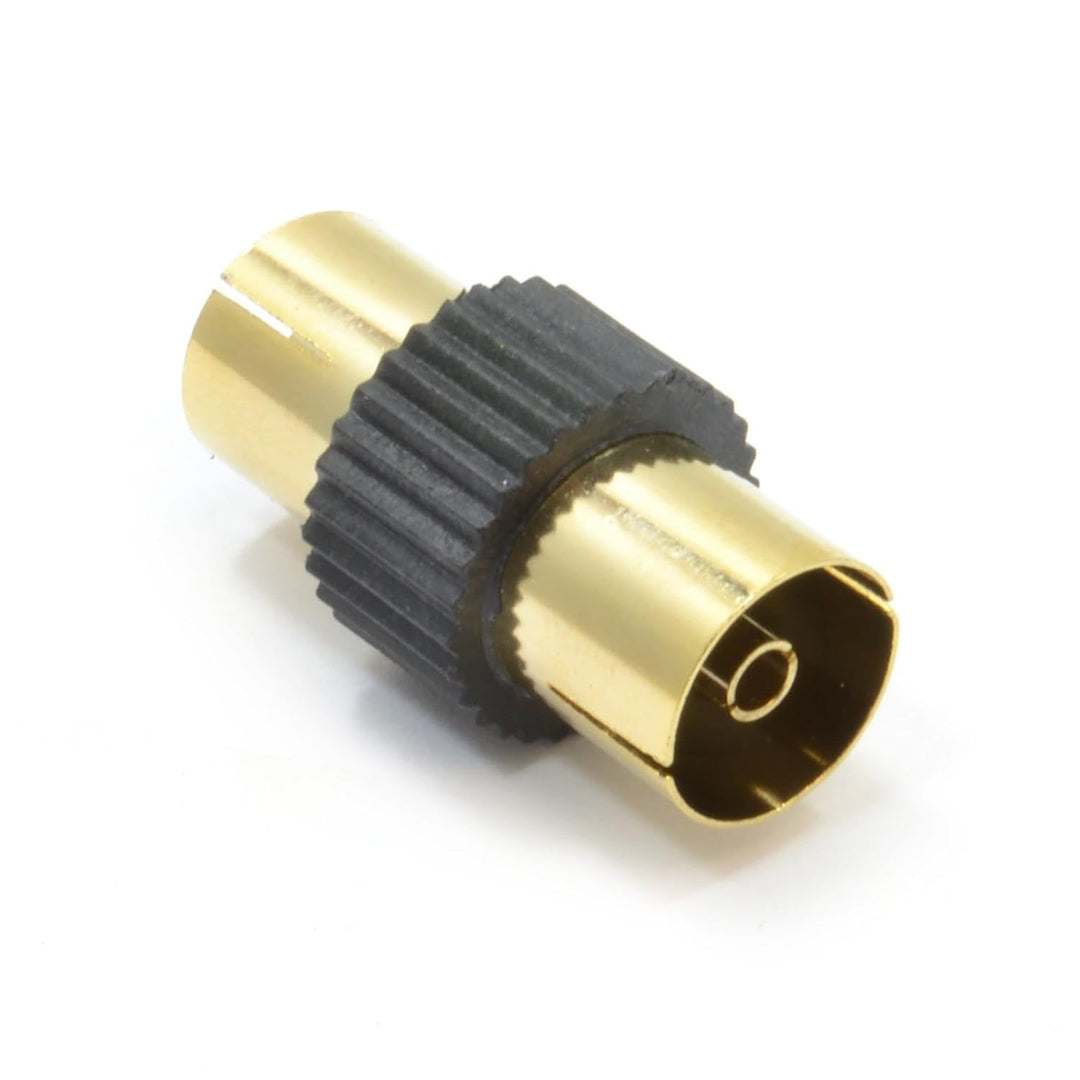 kenable RF TV Digitale Erdgebundene Stecker Zum Stecker Schwarz Antenne Anschlusskabel Kabel Mit Kup