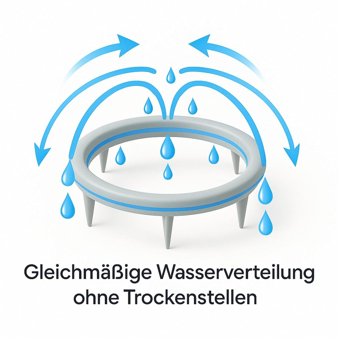 Weedness Water Master Tropf Ring 12 cm - Bewässerungssystem Grow Anbau Indoor Outdoor Pflanzen Garte