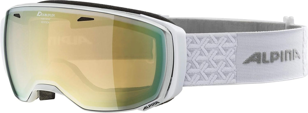 ALPINA ESTETICA - Verspiegelte, Kontrastverstärkende & Polarisierte OTG Skibrille Mit 100% UV-Schutz