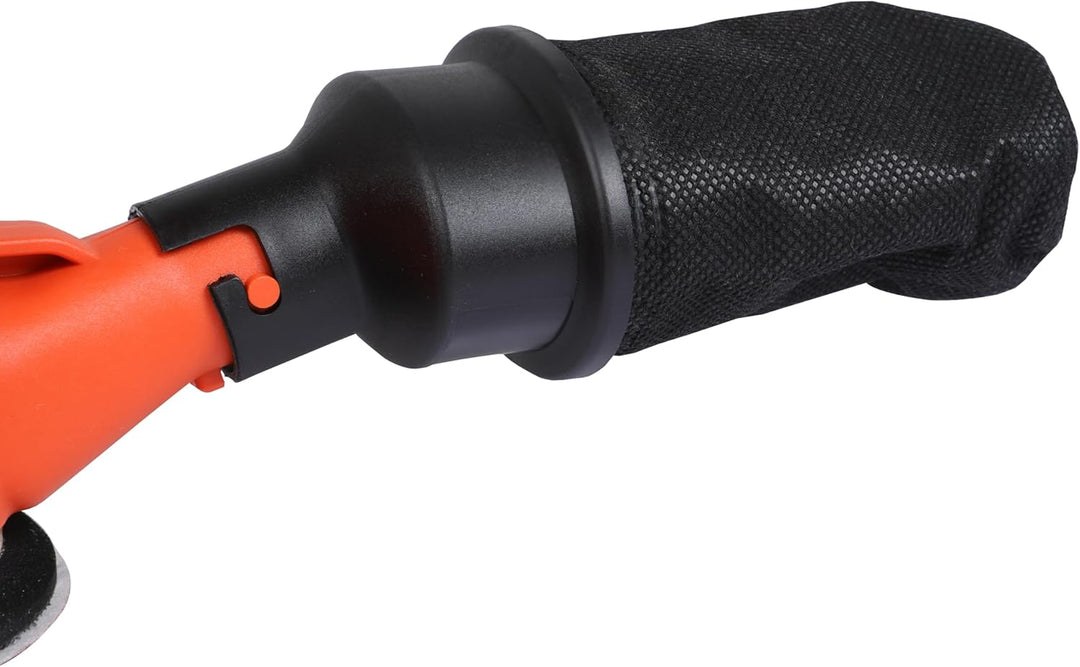 Black+Decker Exzenterschleifer (230W, Scheiben-Ø 125 mm, mit integrierter Staubabsaugung, zum Schlei