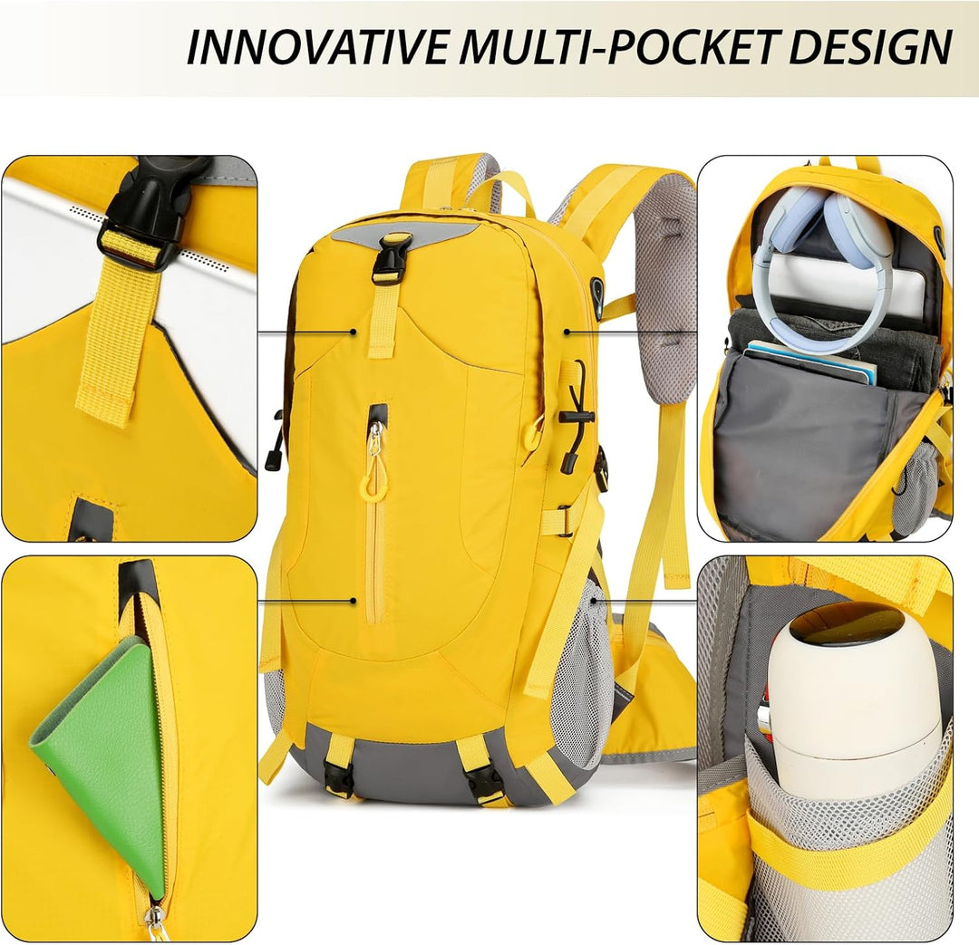 AONETIGER 30L Wanderrucksack Herren Damen Leicht Trekkingrucksack Wasserdicht Reiserucksack mit Rege