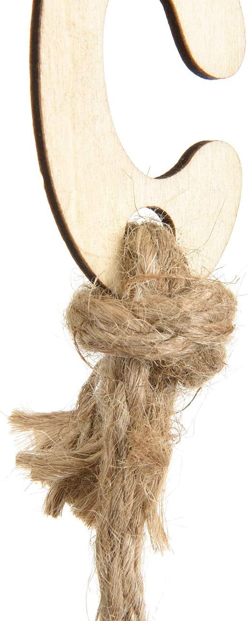 HappyBird | Vogelschaukel aus Naturholz Schaukel für Graupapageien &amp; Co.