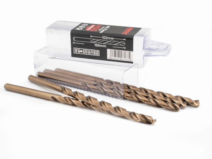 Ferrcan Metallbohrer HSS DIN340 M35 Kobalt, lang, 5 Stück (6.75mm), 6.75mm