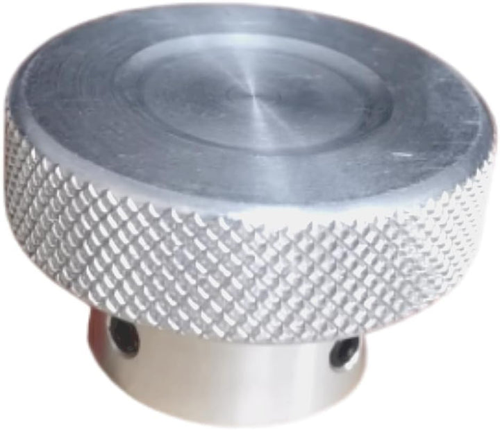 CHANCS Handrad aus Aluminiumlegierung, 50 mm Aussendurchmesser, 8 mm Bohrung, Rändel-Handrad für Gle