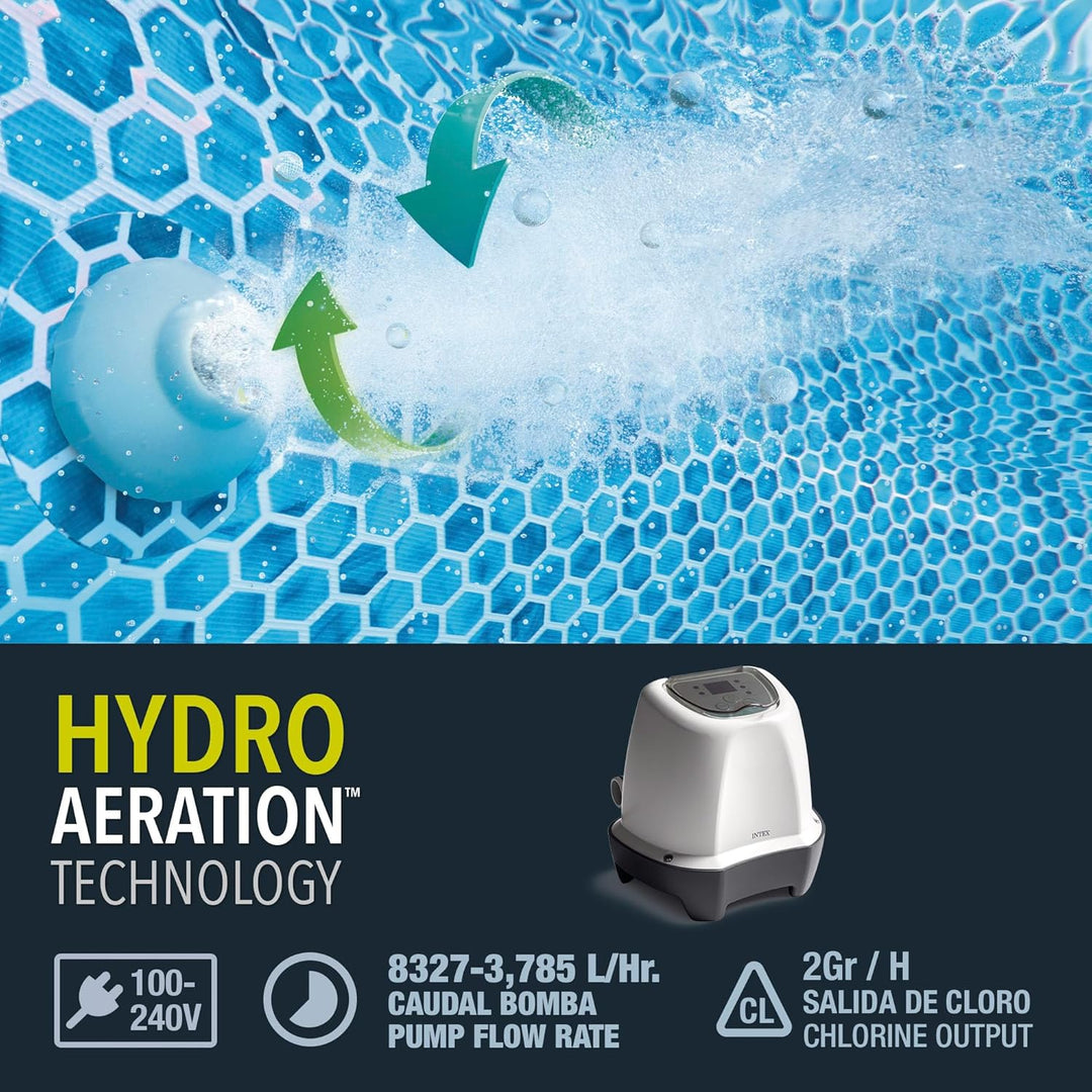 Intex Krystal Clear Salzwassersystem QS200, 26662,