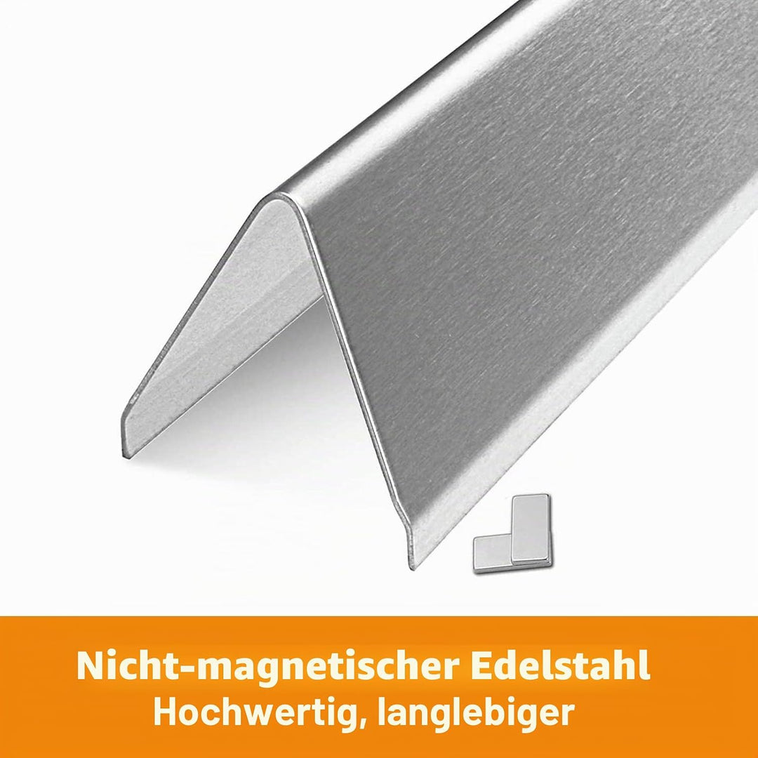 GFTIME 38,9cm Flavorizer Bar 7635 für Weber Spirit I E210/220 &amp; II E210/S210 (mit vorderen Brennerkn