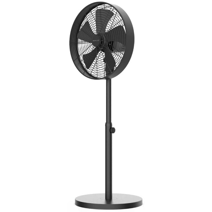 Newlux - Standventilator W1250 Smart mit 5 Flügeln mit Ø 40 cm, 3 Geschwindigkeiten und Kupfermotor,