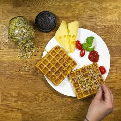 3 X KEIMBOX Keimgarten, Keimgerät, Keimglas Twist-Off + Radieschensamen