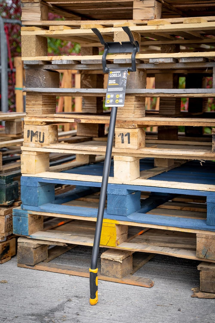 Roughneck Gorilla ROU64644 Pallet Buster – Heavy-Duty Demolition Pry Bar for Dismantling &amp; Lifting P