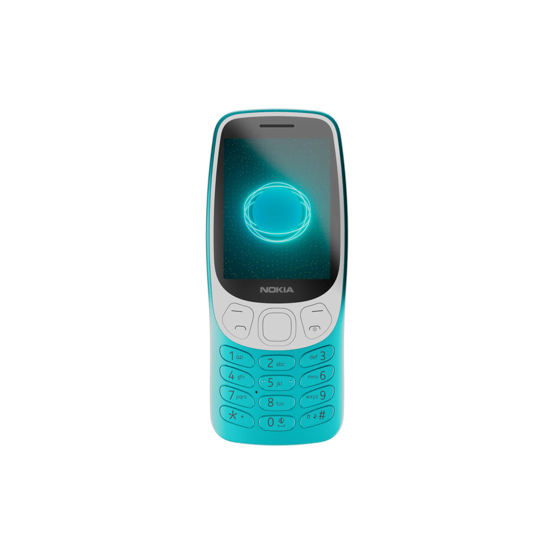 Nokia 3210, Dual, 128MB 64MB Ram, Scuba Blue Blau, Blau