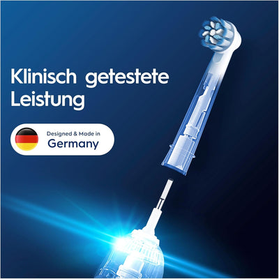 Oral-B Pro Sensitive Clean Aufsteckbürsten für elektrische Zahnbürste, 8 Stück, sanfte Zahnreinigung