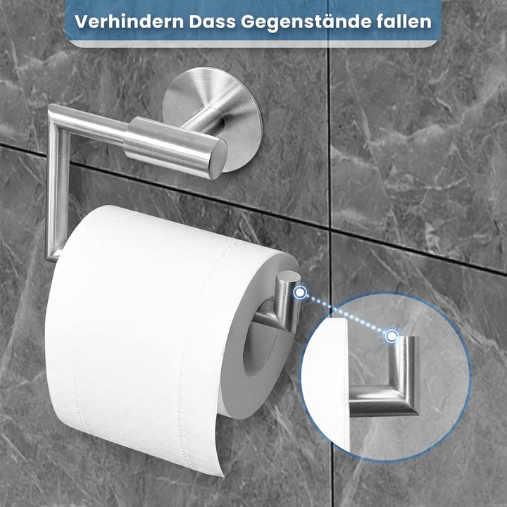 Dailyart Toilettenpapierhalter Toilettenpapierrollenhalter Klopapierhalter Klorollenhalter Klopapier