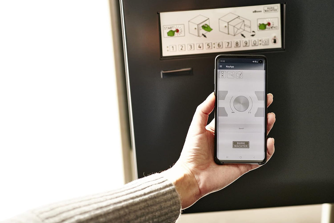 Burg Wächter Paketbox eBoxx für draussen, für alle gängigen Paketdienste, Witterungsbeständig, verzi