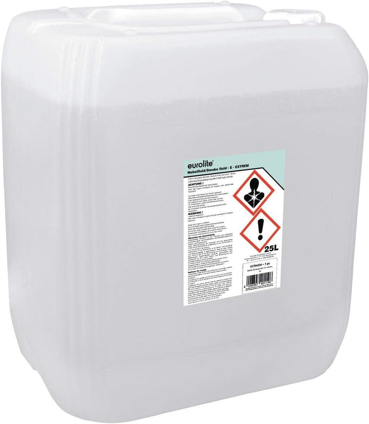 Eurolite Smoke Fluid -E- Extrem 25 Liter | Nebelfluid für Nebelmaschinen | Hohe Dichte und lange Sta