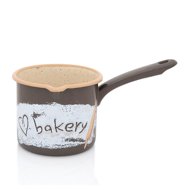 Metalac Milchtopf mit Stiel, BAKERY, 1,2 Liter, 12cm Durchmesser, TÜV zertifizierte Qualität, Made i
