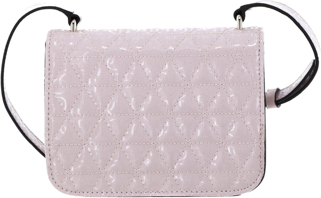 GUESS Noelle Mini Crossbody Flap Bag Blush