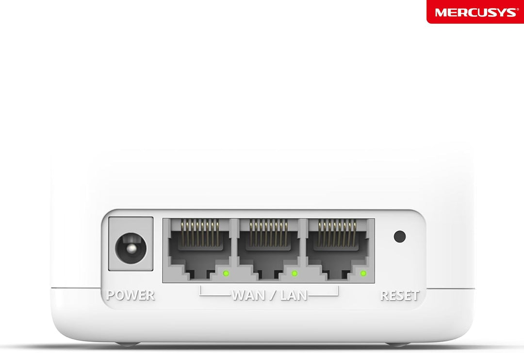 Mercusys Halo H1500X Wi-Fi 6 Mesh WLAN Set (2er Pack), AX1500 Dual Band Router & Repeater, Gigabit-P
