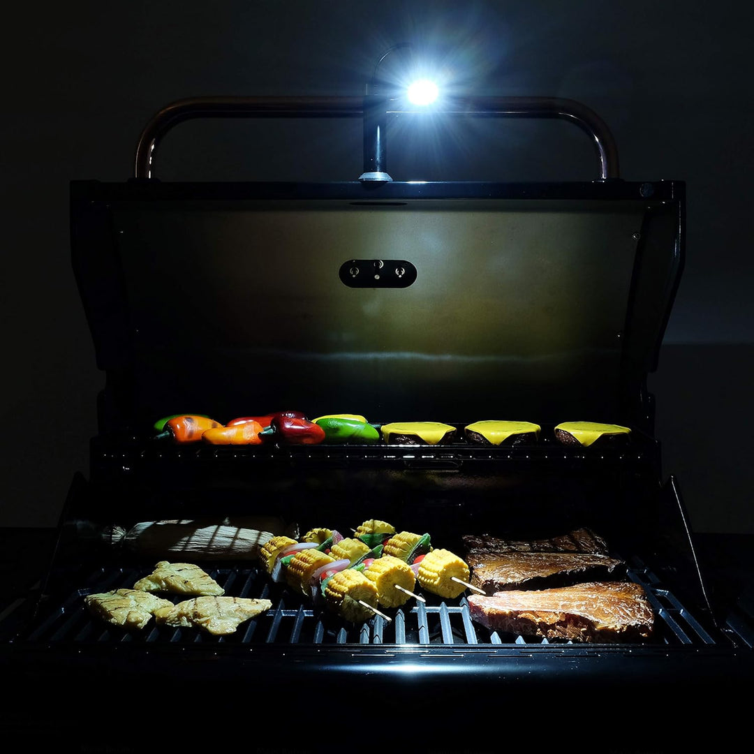 Permasteel Grill Zubehör | Grill Beleuchtung | Grillleuchte mit Magnetfuss | LED Lampe Outdoor | Ver