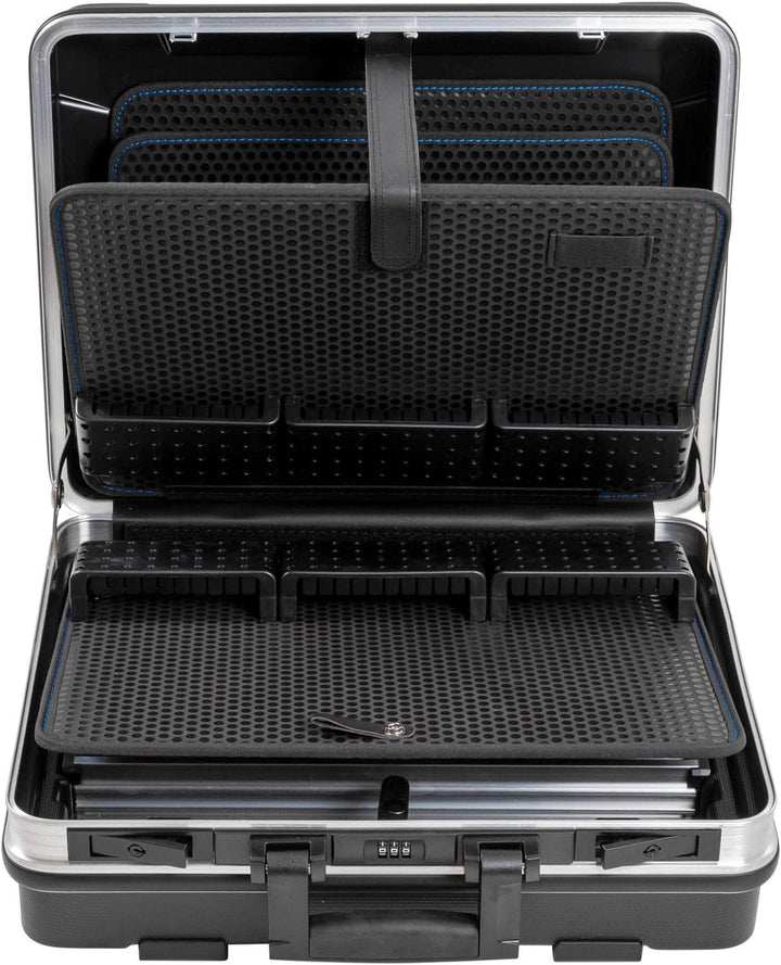 B&W Werkzeugkoffer BASE mit MODUL-Werkzeugstecksystem (Koffer aus ABS, Volumen 28,1l, 46,3 x 35,5 x